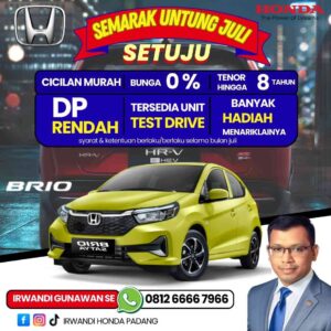 Promo Honda Brio