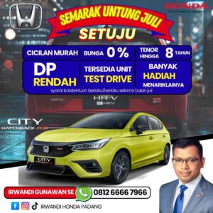 Promo Honda City Hatchback